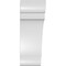 Ekena Millwork 3 1/2-in. W x 6-in. D x 10-in. H Olympic Architectural Grade PVC Knee Brace BRCP035X06X10OLY - alternate 5